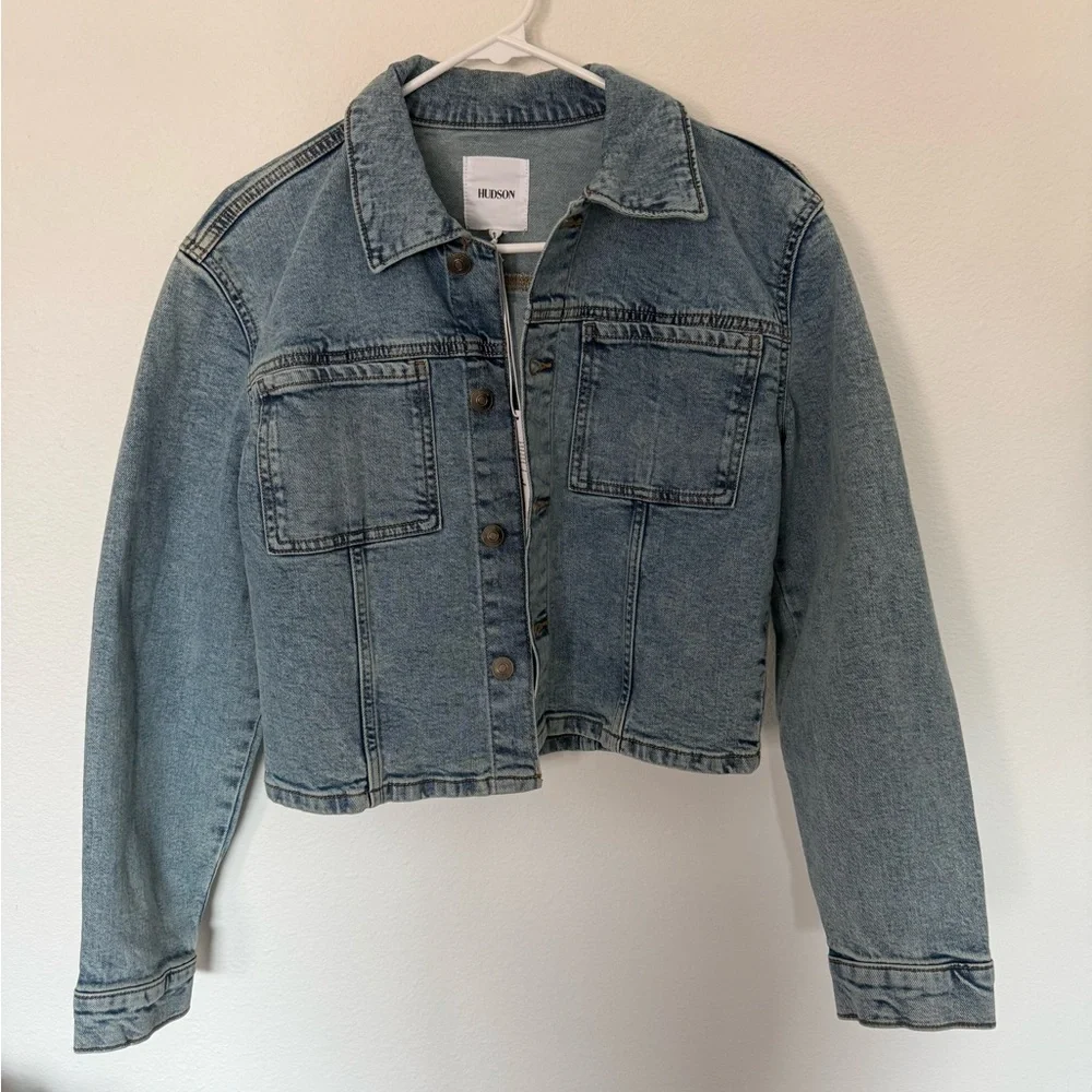 Hudson cropped jean jacket